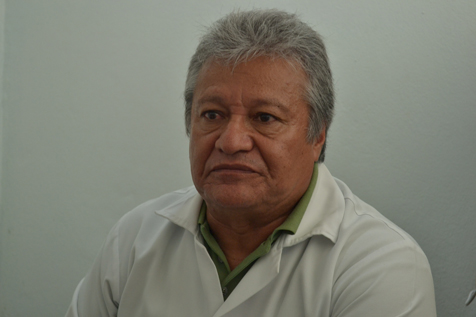 Abel Baltazar Sánchez Rebollo, responsable del área de transfusión y puesto de sangrado del Hospital - DONACION