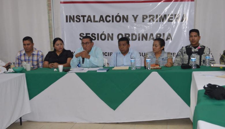 Instalan Consejo Municipal  de Seguridad en Salto de Agua