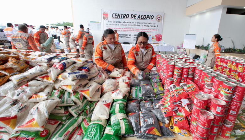 PC inicia entrega de ayuda humanitaria