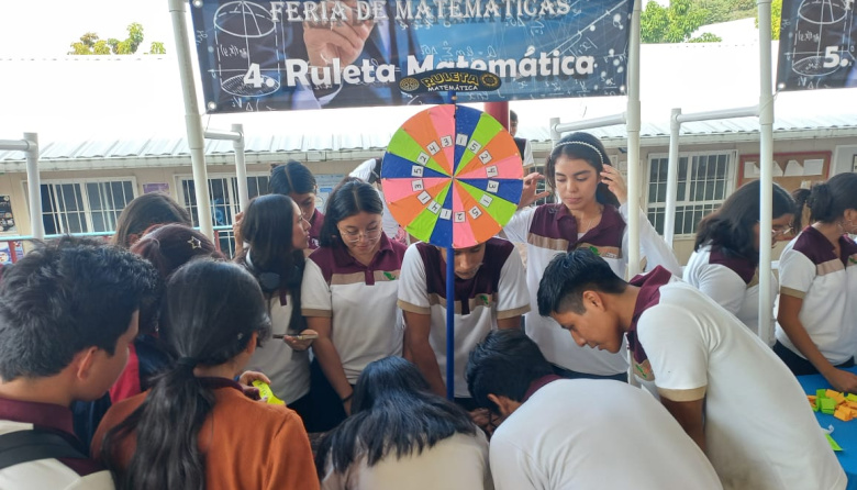 Feria de Matemáticas en CECyTE-TBC