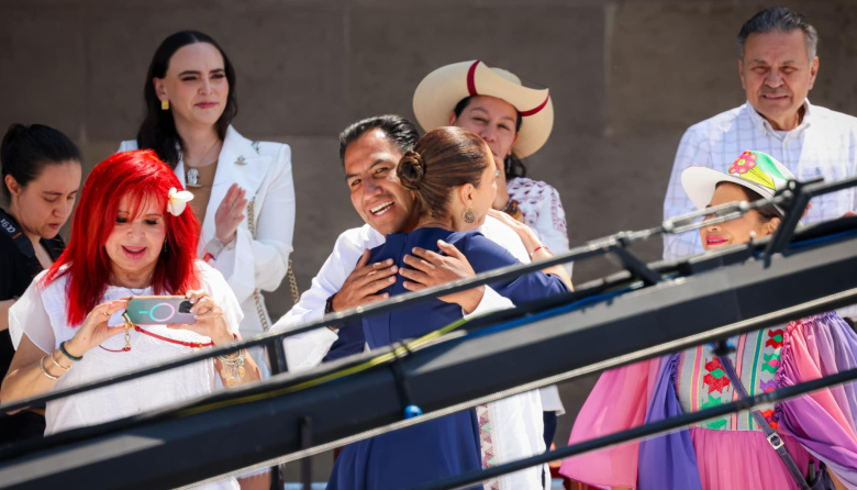 Eduardo Ramírez Aguilar refuerza apoyo a Claudia Sheinbaum