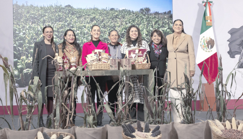 Sheinbaum presenta Plan Nacional de Maíz Nativo