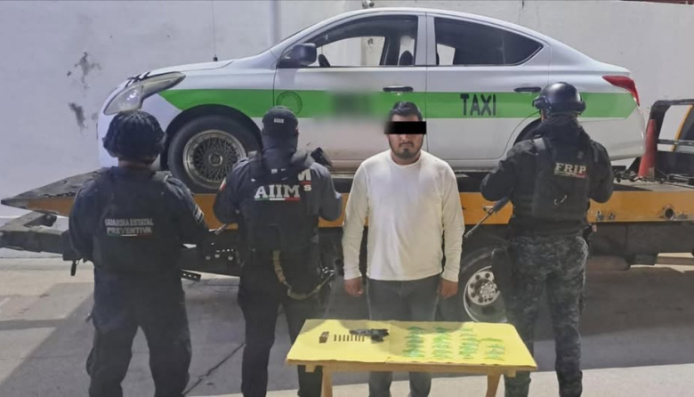 Detenido con dr0g@5 y armas