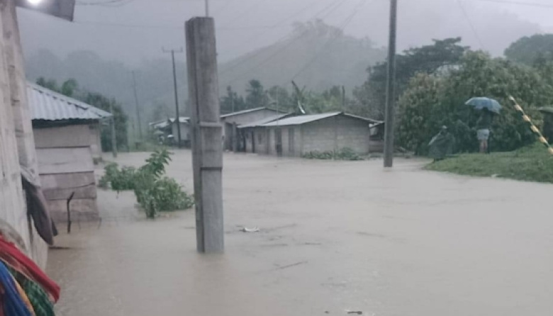 ¡En alerta la Zona Maya por intensa lluvia!