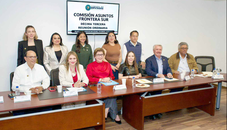 Morelos Rodríguez participa en la Comisión Frontera Sur