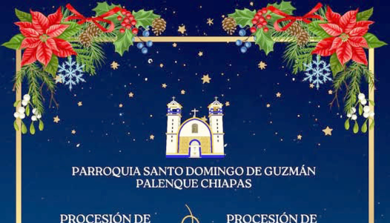 Invitan a Procesión de Navidad y Fin de Año