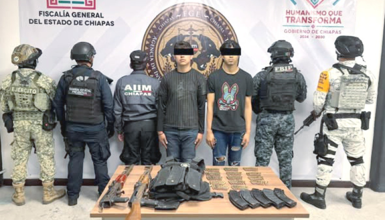 Detenidos con vehículo robado