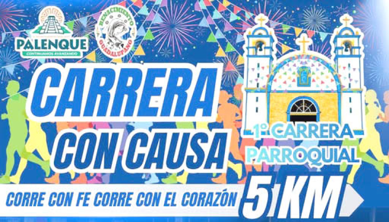 Palenque invita a Carrera con Causa 5K