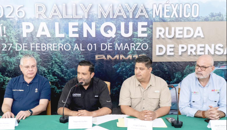 Palenque será punto clave del Rally Maya México 2026
