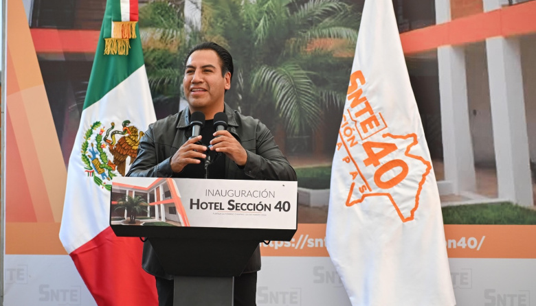 Eduardo Ramírez inaugura Hotel del Maestro