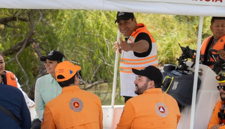 Eduardo Ramírez supervisa limpieza en el Cañón del Sumidero