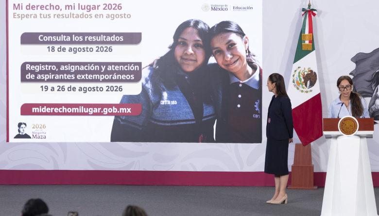 Sheinbaum anuncia el adiós  al examen de ingreso