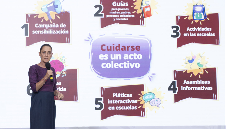 Cuidar la mente, tarea colectiva: Sheinbaum