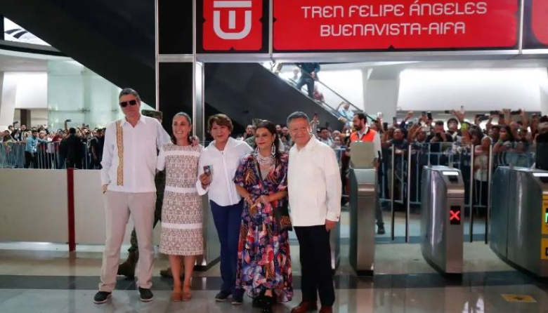 Sheinbaum inaugura Tren Felipe Ángeles