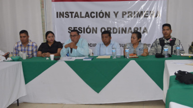 Instalan Consejo Municipal  de Seguridad en Salto de Agua