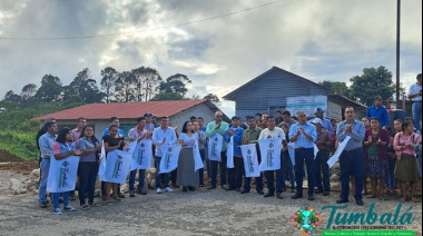 Arranca la construcción del andador en Tumbalá