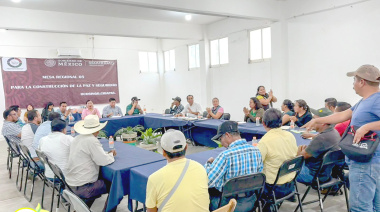 Reunión de organizaciones y barrios en Ocosingo