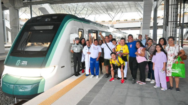 Tren Maya celebra la inclusión con Gallos de Córdoba Futbol Down