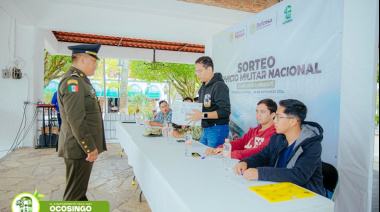 Realizan Sorteo Militar en Ocosingo