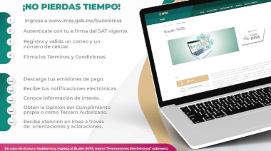 Buzón IMSS comunicación ágil y directa con el sector patronal