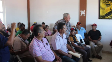 Reunión de prestadores de servicios en Catazajá