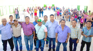 Jorge Cabrera entrega Centro Comunitario en El Naranjo