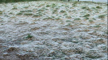 Se presenta la 3er helada en San Cristóbal