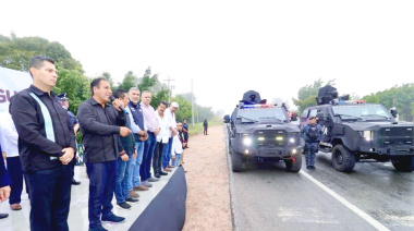 Eduardo Ramírez arranca programa Carretera Segura