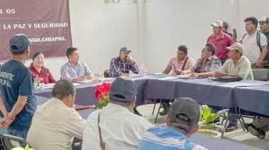 Reunión de comunidades en Ocosingo