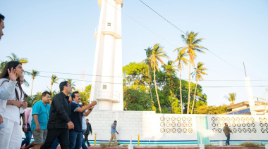 Se compromete Eduardo Ramírez a modernizar la imagen urbana de Puerto Arista