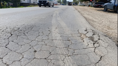 Pésima obra de la carretera en Pakal-Ná