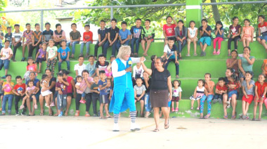 Celebran a los pequeños con alegría en Tumbalá