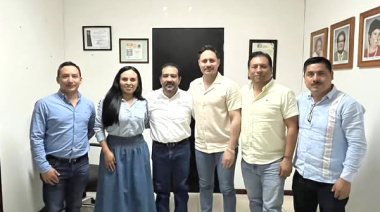 Neiser Hernández se reúne con director del ICHEJA