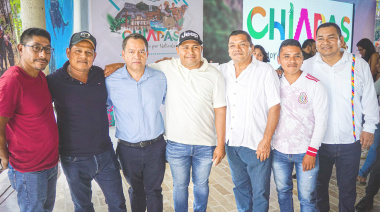 Carlos Morelos presente en lanzamiento de “Chiapas Extraordinario por Naturaleza”