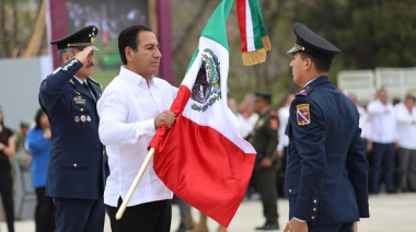 ERA conmemora el  Día de la Bandera y  refuerza la seguridad