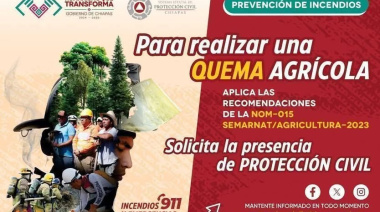 PC hace un llamado a la prevención de incendios