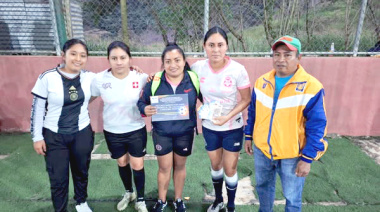Final de torneo de fútbol en Tila