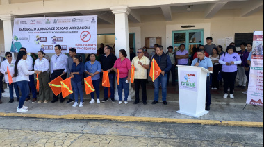 Jornada de descacharrización, en Catazaja