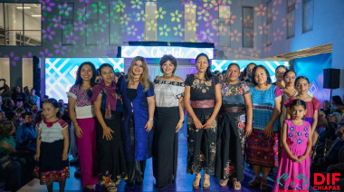 Visibilizan el talento de artesanas chiapanecas.