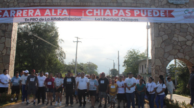 La Libertad, se une a la carrera Alfa en Pro de la Alfabetización