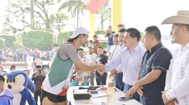 Compromiso con el deporte en el Carnaval Bachajón 2025