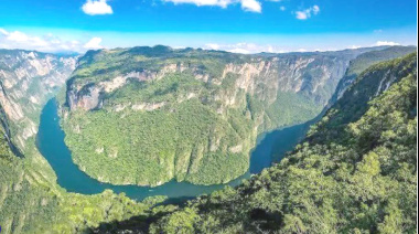 Ruta de senderismo en el Cañón del Sumidero