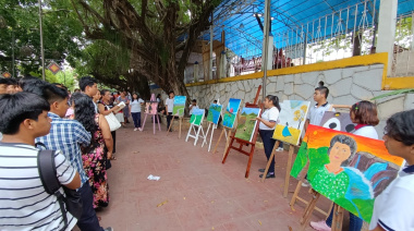 Gana COBACH 09 de Catazajá concurso regional de pintura