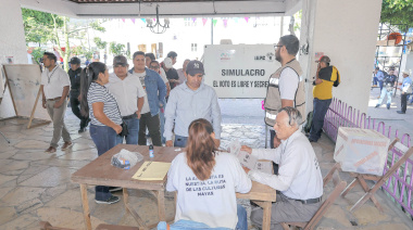 Fiesta democrática en consulta pública en Ocosingo