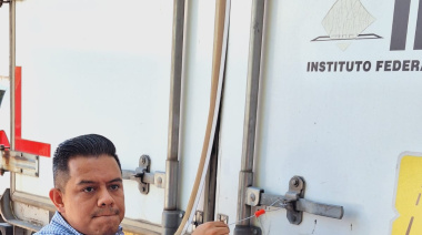 Llega el primer envío de material electoral al INE Palenque