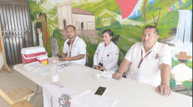 Vacúnate para prevenir enfermedades en Palenque