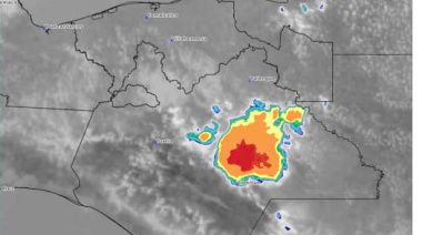 Prevén lluvias fuertes y descargas eléctricas en regiones de Chiapas