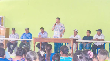 Jorge Cabrera entrega obra en Plan de Ayala