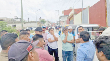 Jornada de engomado para mototaxis en Tumbalá