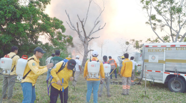 Se queman más de 12 hectáreas de pastizal